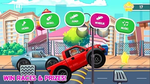 Car Race Game for Toddlers and Kids