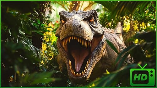 Dinosaur Jurassic Jungle Ambience Prehistoric Screensaver