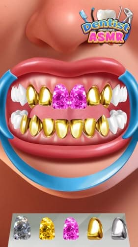Dentist Office - Dental Teeth & Root Canal Simulator Kids Surgery Games ASMR