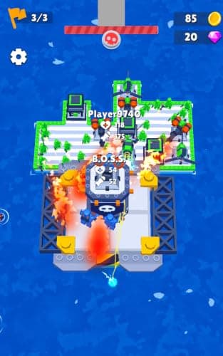 War of Rafts: 3D - Luxe