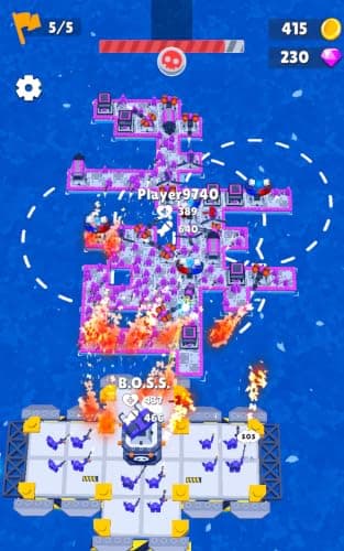 War of Rafts: 3D - Luxe