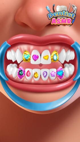 Dentist Office - Dental Teeth & Root Canal Simulator Kids Surgery Games ASMR