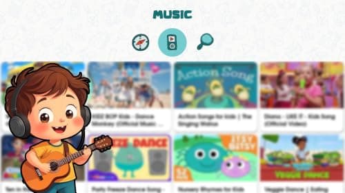 Kids Video Player Kids TV Shows & Kids Songs