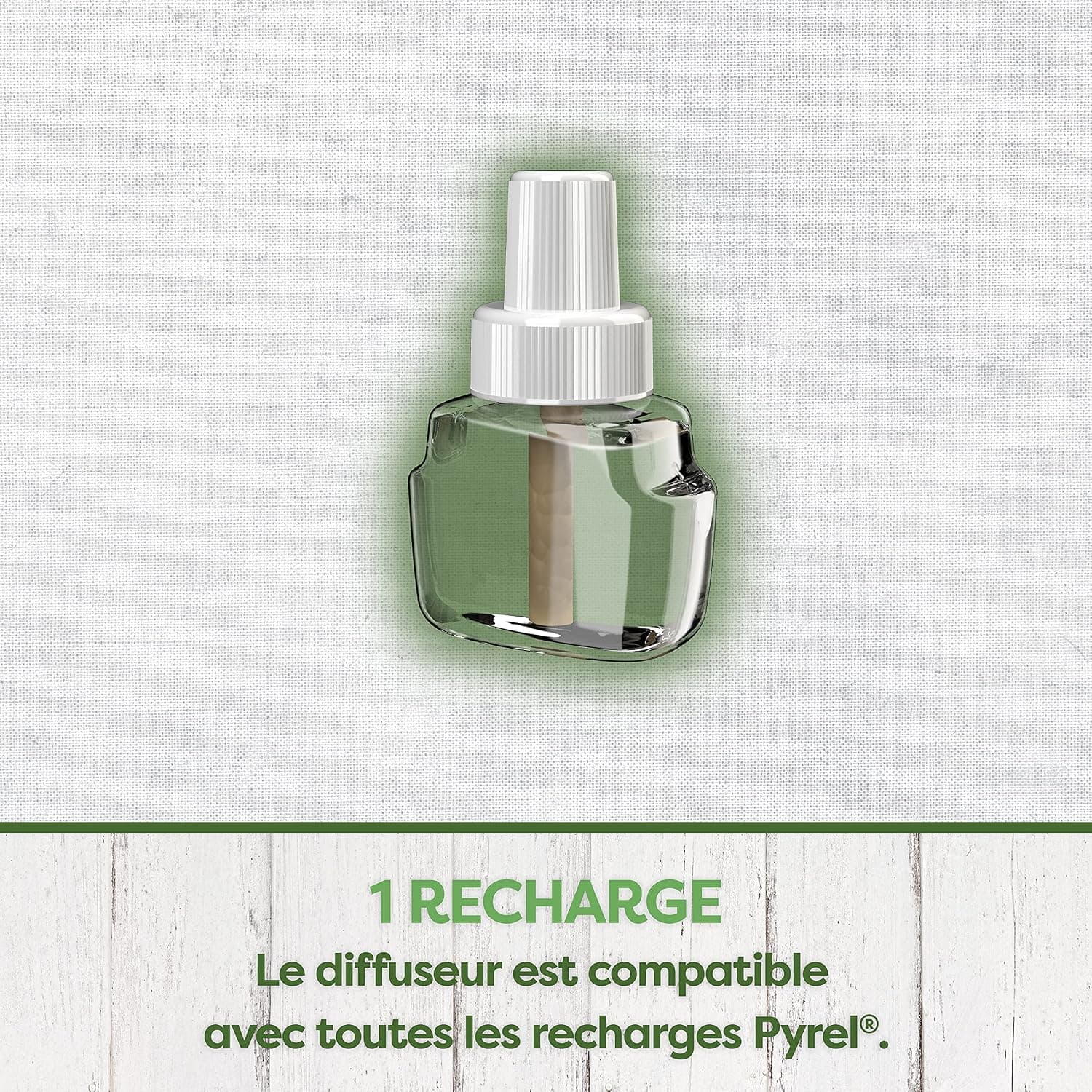 Pyrel Recharge Diffuseur Électrique Sans Parfum 45 Nuits 1 Recharge