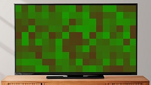 3D Block Craft, Grass Block Live Wallpaper | Grass Block Screensaver for Minecraft. Pixel Art 8Bit, Video Game Screensaver For Fire TV & Fire Tablets