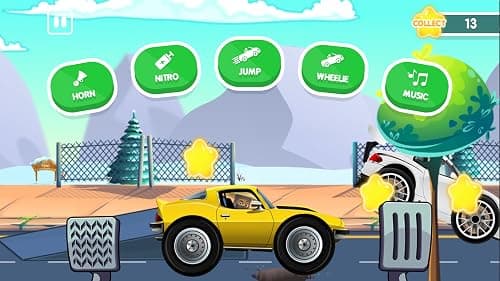 Car Race Game for Toddlers and Kids