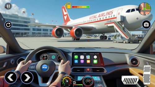Airplane Flight Simulator Cargo Transporter game - Offroad Pilot Plane 3d Games - Car Transport Driving Adventure 2025