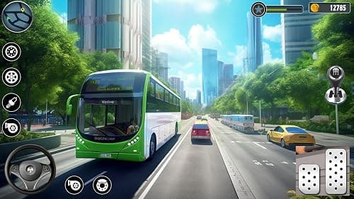 Bus Driving Simulator City Bus Simulator - Bus Parking Games Coach Bus Simulator Games