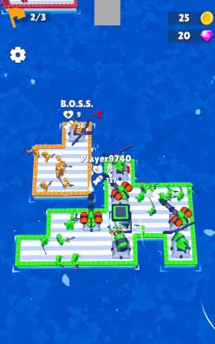 War of Rafts: 3D - Luxe