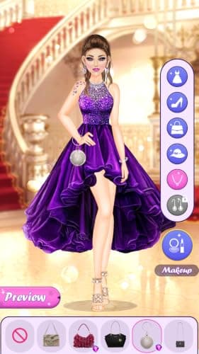 Jeux d'habillage de star de la mode : jeux de relooking de reine de la mode - jeux de maquillage de princesse - jeux d'habillage de poupée mode : jeu de maquillage