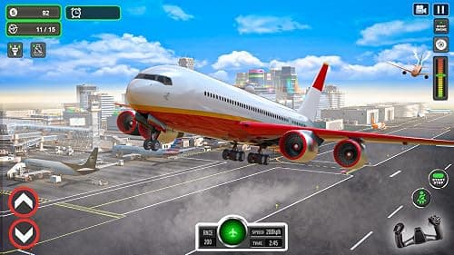 Airplane Flight Simulator Cargo Transporter game - Offroad Pilot Plane 3d Games - Car Transport Driving Adventure 2025