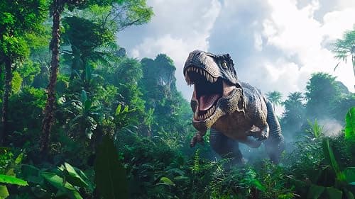 Dinosaur Jurassic Jungle Ambience Prehistoric Screensaver