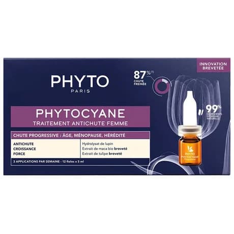 Phyto Cyane Anticaida Ampollas 12 x 5 ml