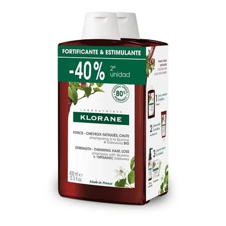 Shampooing Quinina 2 x 400 ml