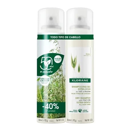 Duo Shampooing Sec avec Lait d'Avena 2 x 150 ml