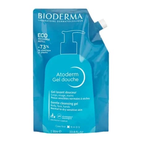 Atoderm Gel de Douche Suave 1 L Recarga