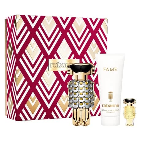 P.RABANNE FAME EPV 80ML + SET BF 80 ml + 100 ml + 4 ml