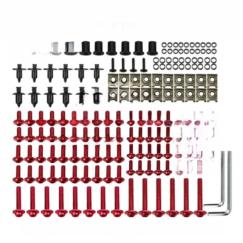 Kit de boulons à ressort pour carénage de moto, pour SUZUKI BUNDIT 250/400 GSXR GSX-R 600 750 1000 K1 K2 K3 K4 K5 K6 K7 K8 K9 K11