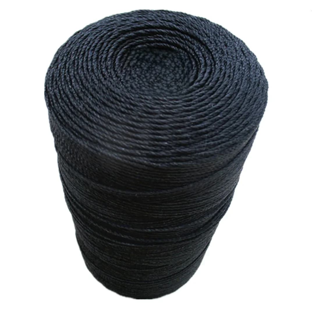 Corde de Liaison en Nylon Noir et Polyéthylène pour l'Escalade et le user inage, Filet de Construction, 1/2/3