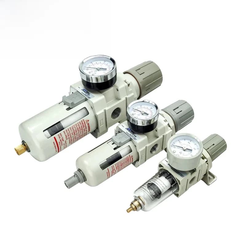 Régulateur de filtre pneumatique, série AW, vanne de réduction de pression d'air, AW2000 AW3000 AW4000