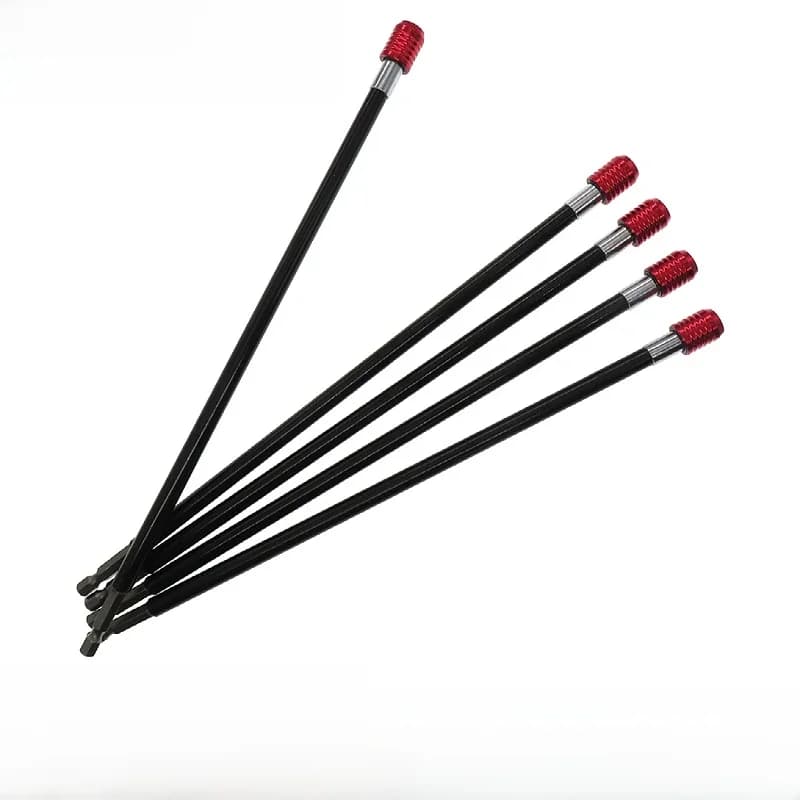 Porte-embout d'extension magnétique de 12 pouces, changement à dégagement rapide, tige hexagonale de 1/4 pouces, douille de tige d'extension pour perceuse électrique, tournevis