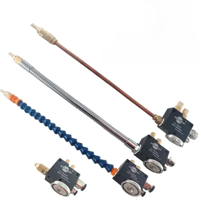 CoolRun – système de pulvérisation de liquide de refroidissement, brume sans fuite, tour CNC, fraiseuse, perceuse, gravure, pulvérisateur de refroidissement avec Base magnétique
