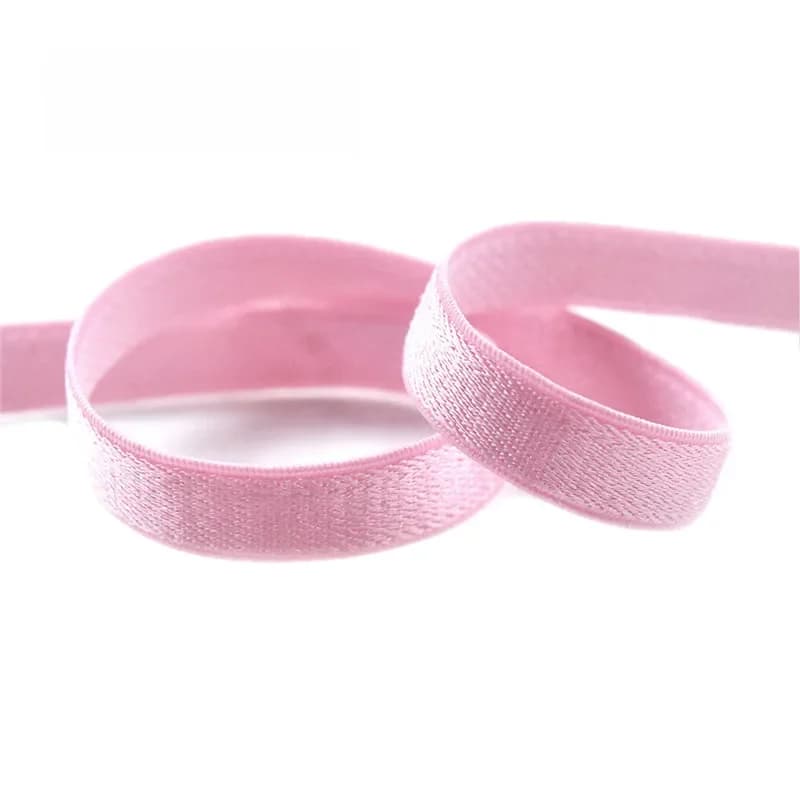 Bretelle de soutien-gorge brillant en Nylon et Spandex, bande élastique, bande d'épaule, sous-vêtements, robe de Lingerie, garniture de couture, 2, 5, 10 yards, 3/8 pouces, 10mm