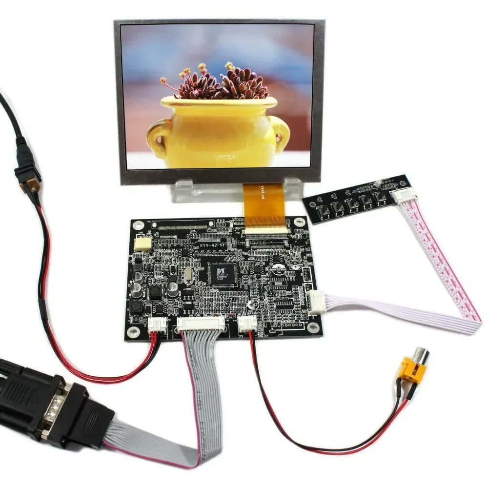 Écran LCD TFT 5 pouces AT050TN22 V.1 AT050TN22 V1 640x480, panneau d'affichage VGA AV, panneau de commande LCD
