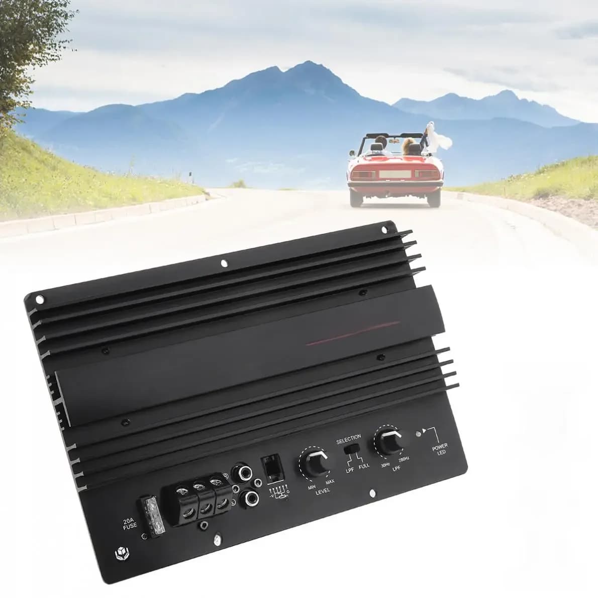 Amplificateur de son universel pour voiture, carte d'amplificateur de caisson de basses, haute puissance, basse injuste, lecteur de voiture, 12V, 1000W