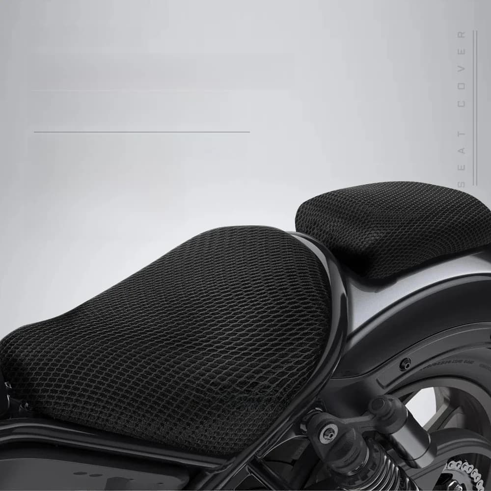 Housse de siège en tissu 3D, coussin antidérapant, respirant et imperméable, pour Honda Rebel CMX 500 300 2017-2020 CMX 1100 Rebel 2021