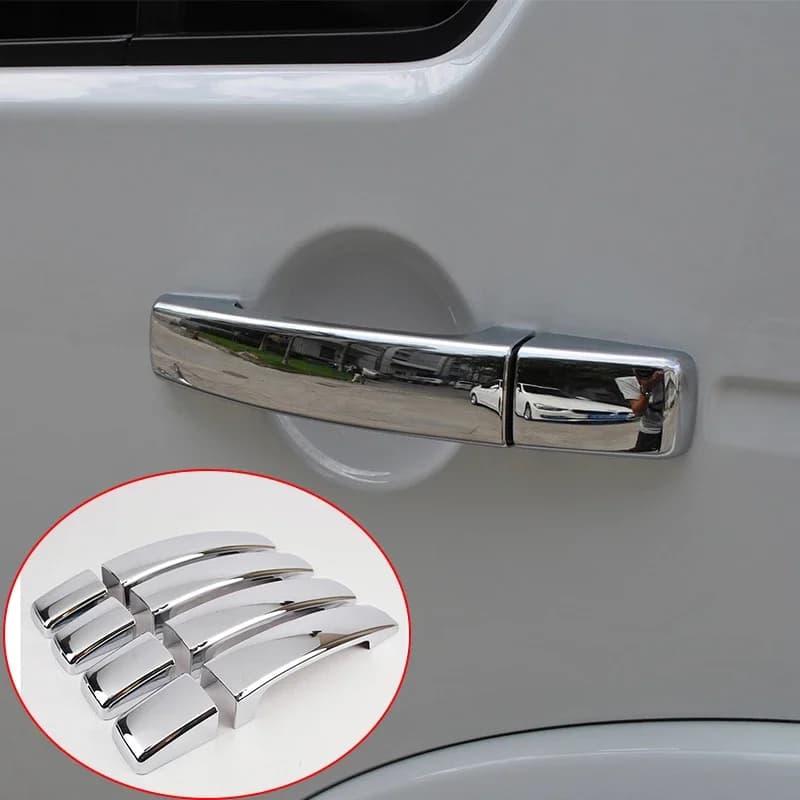 Garniture de poignée de porte en ABS chromé, accessoires de voiture pour Land Rover Freelander 2 Discovery 3/4 LR3 LR4 Range Rover Sport 2006-2021