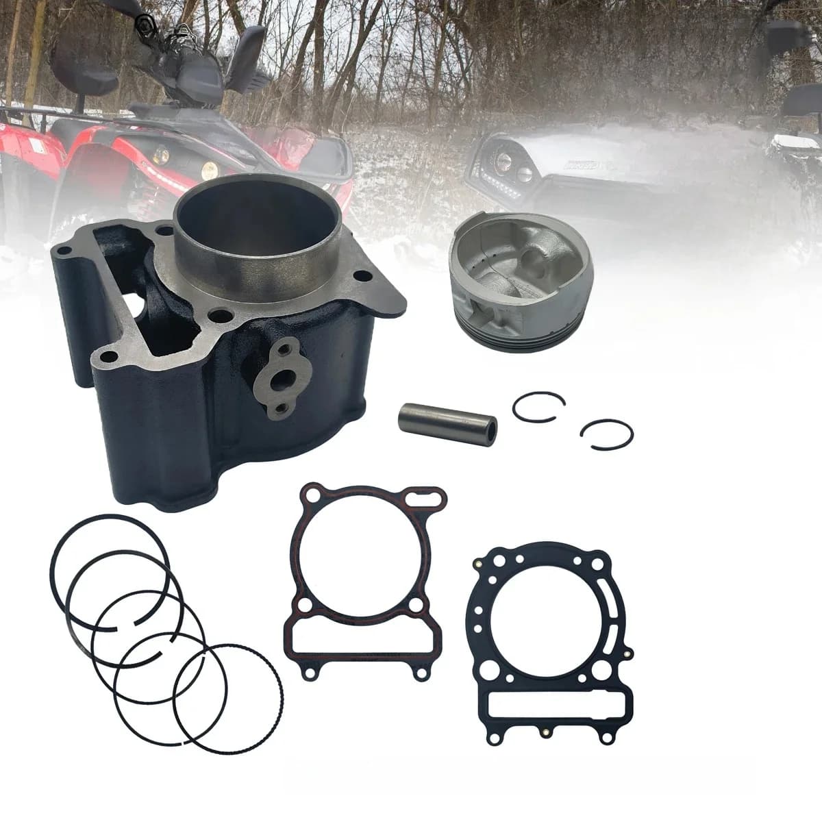 Kit de joint de piston à intervalles pour Linhai, 260 RL Call AD GO KART 22420 22505 22507 22508 22506 22416 22421