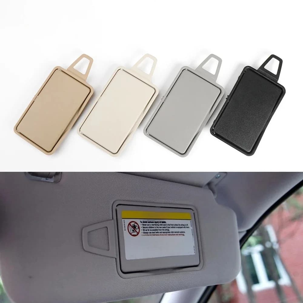 Pare-soleil intérieur de voiture pour Benz W211, pare-soleil, maquillage, cosmétique, miroir, couverture pour Mercedes E, CLS, classe W219, accessoires auto