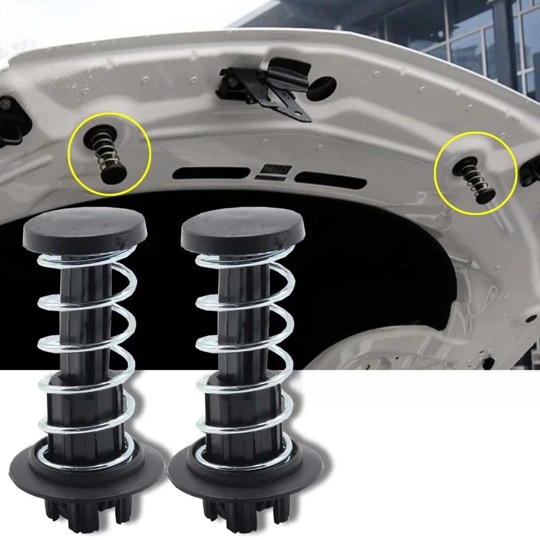 Apktnka 2x pour mercedes-benz W204 W212 S212 A207 C207 W222 R231 X204 capot ressort loquet sécurité A 2048800227 Clip de fixation