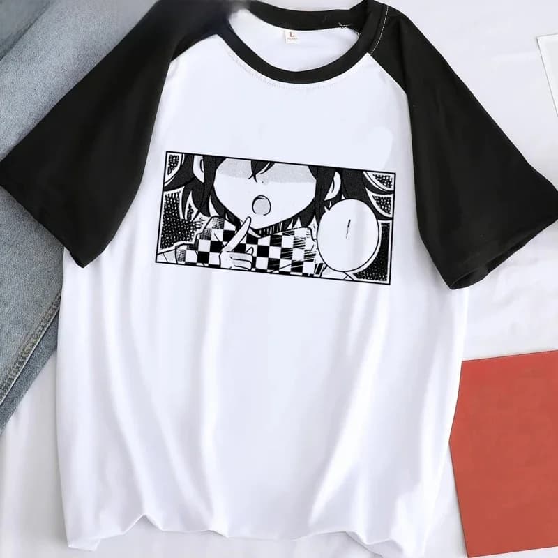 Chaud Danganronpa T-shirt hommes Kawaii Nagito Komaeda été hauts Anime Harajuku T-shirt dessin animé Ouma Kokichi graphique t-shirts mâle