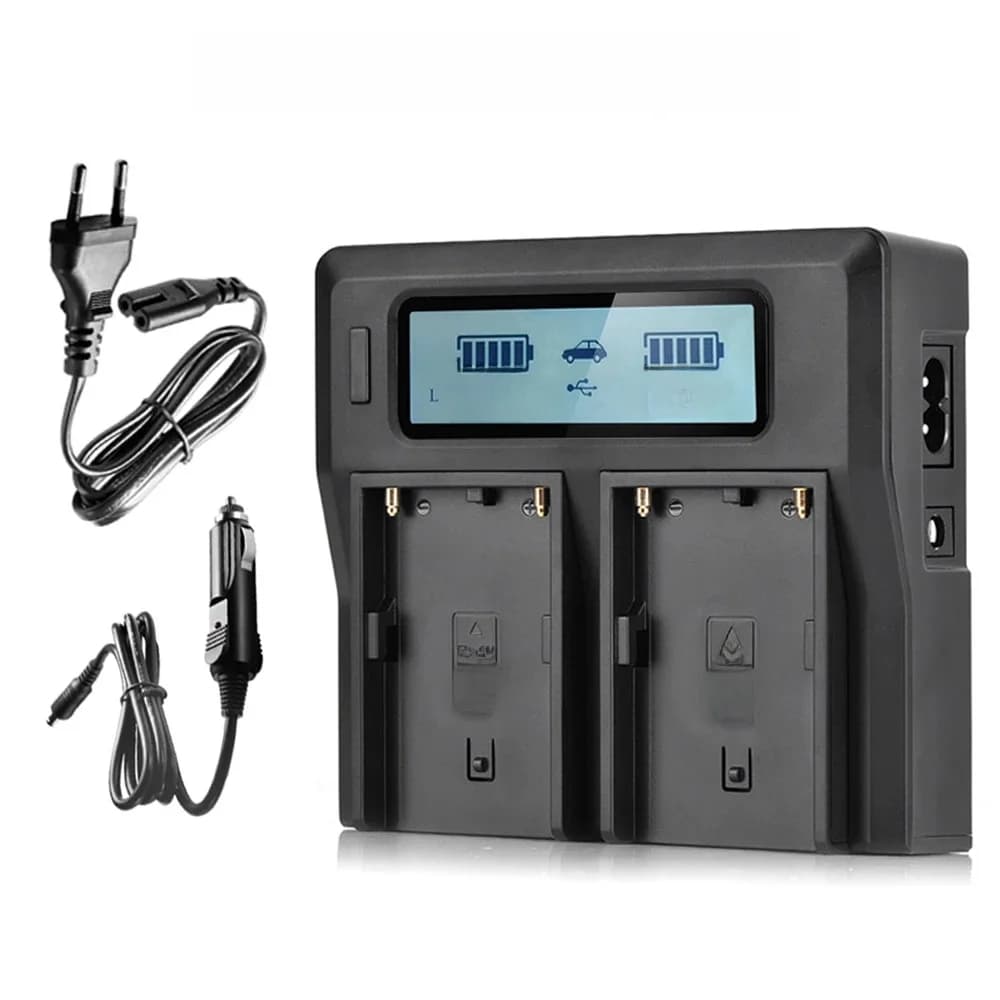 Nouveau BP-U30 BP-U60 BP-U65 BP-U90 LCD double chargeur de batterie pour Sony PMW-100, 50 PMW-160 PMW-200 PMW-300 PMW-EX1 PMW-EX3 PMW-F3