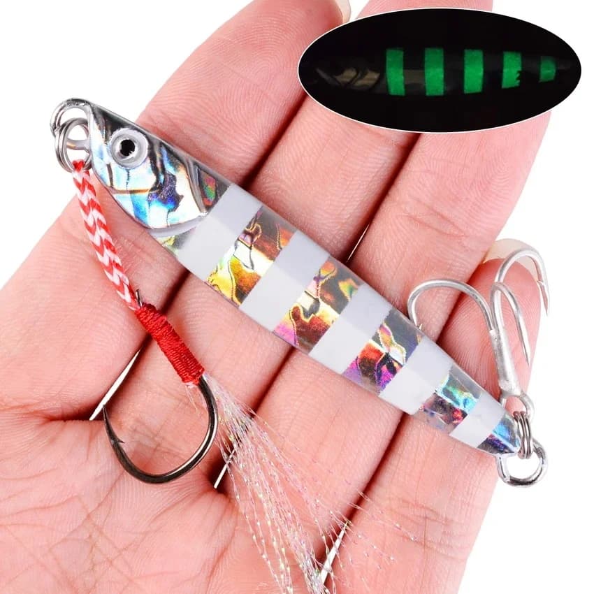 1 pièces mince métal gabarit leurre coulée cuillère 7G 10G 14G 17G 21G 28G 40G 60G appât artificiel rivage pêche gabarits métal bar leurre de pêche