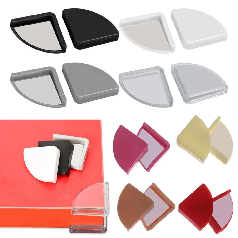 Protecteur de bord de coin de table en silicone pour enfants, protecteur de sécurité pour bébé, housse de protection pour enfants, protections anti-collision, 8 pièces