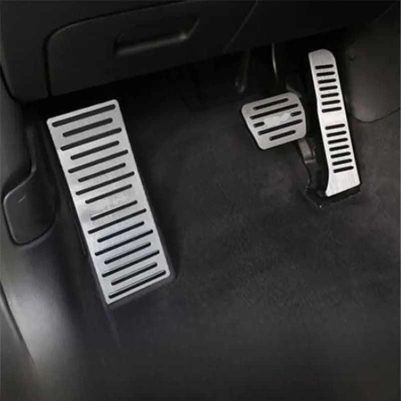 Pédales de frein à gaz et carburant pour voiture, repose-pieds en aluminium, plaque pour Audi Q3 8U A3 8P A1 TT LHD, accessoires de style de voiture