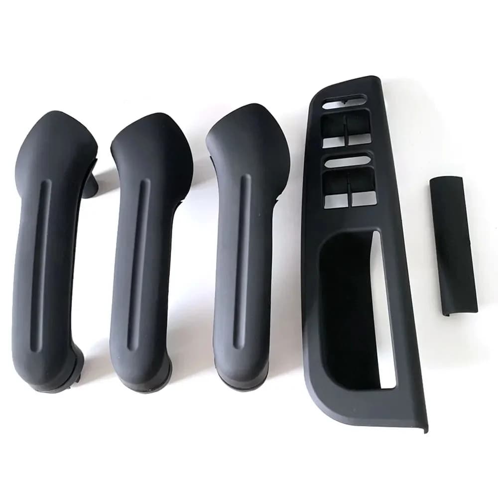 Pour VW Bora Golf 4 MK4 Jetta 1999 2000 2001 2002 2003 2004 ensemble de panneaux de poignée de porte de commutateur