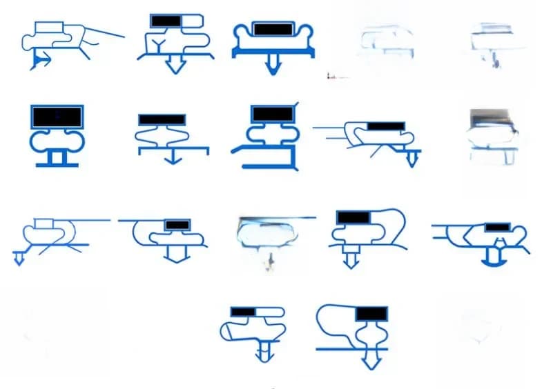Bande d'étanchéité en PVC souple de 2 mètres/lot, bande d'étanchéité pour espace de réfrigérateur, bande d'étanchéité pour portes et fenêtres d'armoire de désinfection