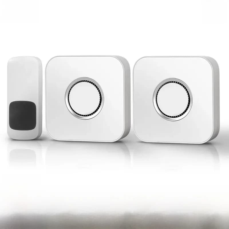Sonnette sans fil VeryHome, étanche, longue portée, intelligente, sonnette de porte sans fil, sonnerie, carillon, appel