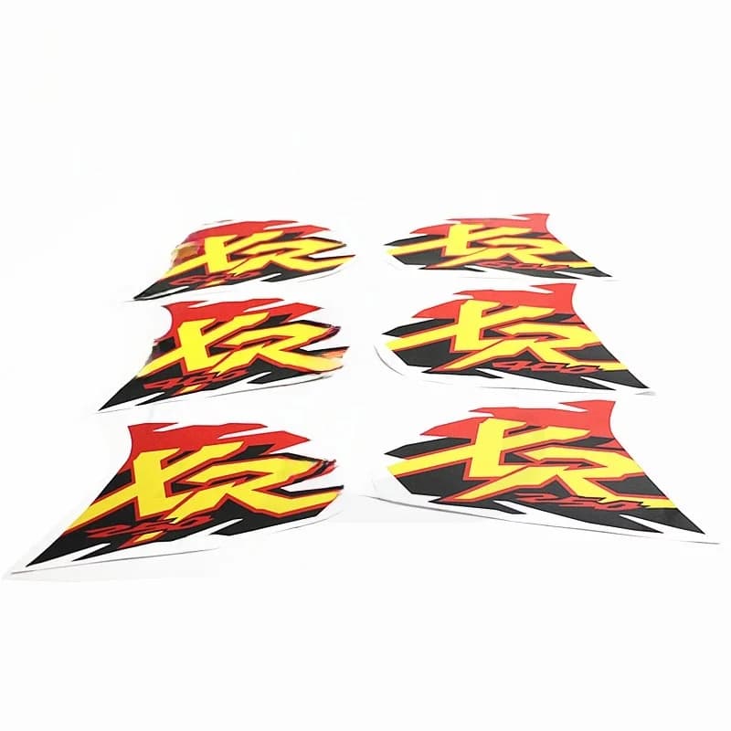 Autocollant imprimé étanche pour moto, pour Honda XR250 XR400 XR600 XR 250, autocollants pour réservoir de carburant, autocollants faits à la main pour véhicule