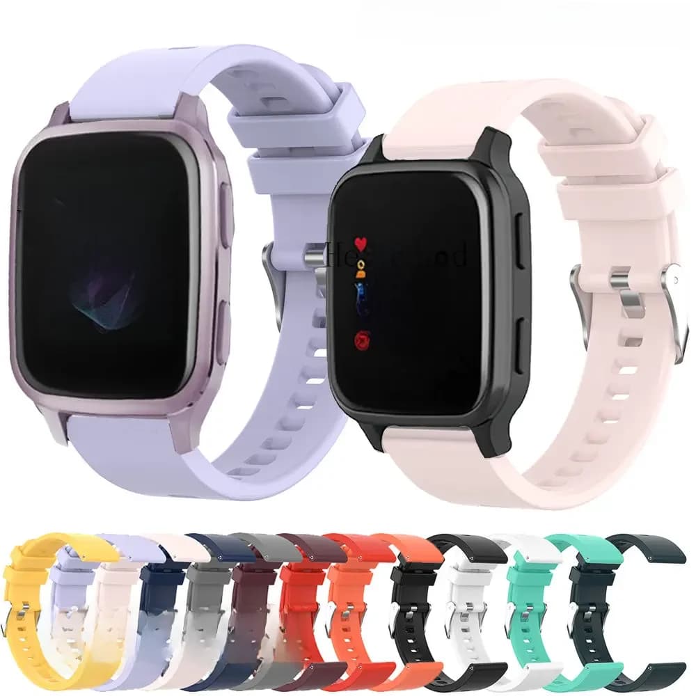 Bracelet de montre en Silicone 20mm pour Garmin venu sq/SQ 2 Bracelet intelligent pour Garmin Venu/Move3/vivomove Bracelet