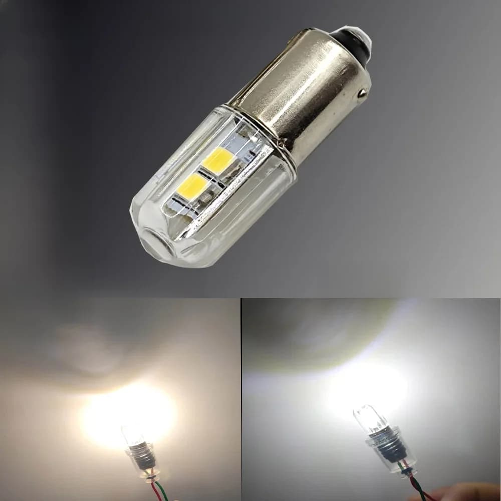 2 pièces E10 T4w H21W Ba9s BA9 BA9S 57 756 1816 1891 1893 ampoule LED lampe Auto voiture indicateur LED ampoule 6V 6.3V 12V avertissement LED