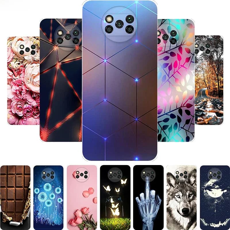 Coque populaire pour Xiaomi Poco X3 NFC X3 Pro Coque arrière en Silicone transparent pour POCO X3 NFC Coque de téléphone Fundas PocoX3 X 3 Pro Coque