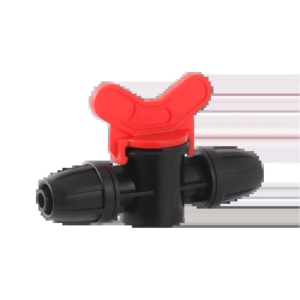 Valve de Verrouillage Capillaire pour Joint de Tuyau de Jardin, Système d'Irrigation Botanique, Raccord de Tuyau, Micro Connecteur de Pulvérisation, 8mm, 1 Pièce