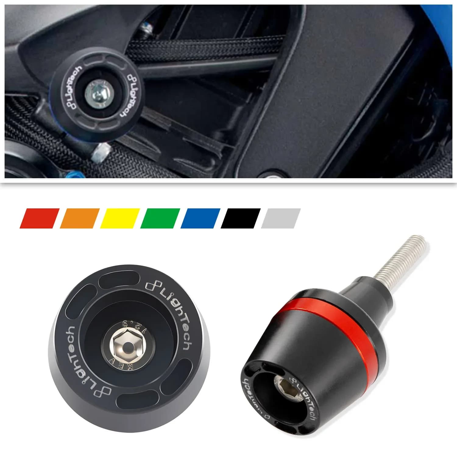Pour BMW S1000RR S 1000 RR 2009-2011 2015-2024 Accessoires Moto Protection de Cadre Antichute Patins de Protection