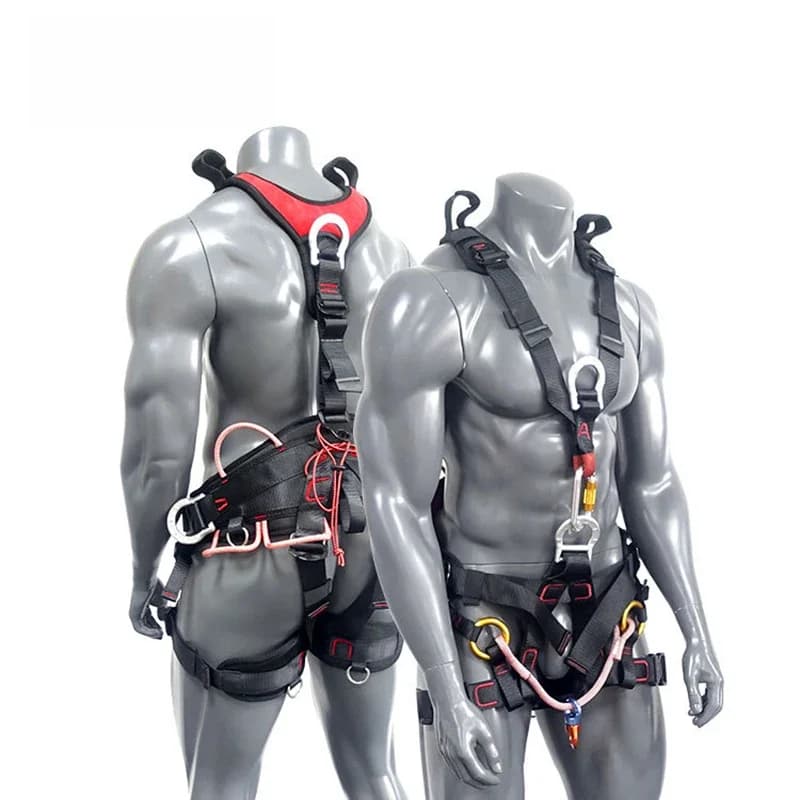 Ceinture de sécurité professionnelle pour l'alpinisme complet, équipement de survie pour l'escalade, la protection des travaux aériens, SFP