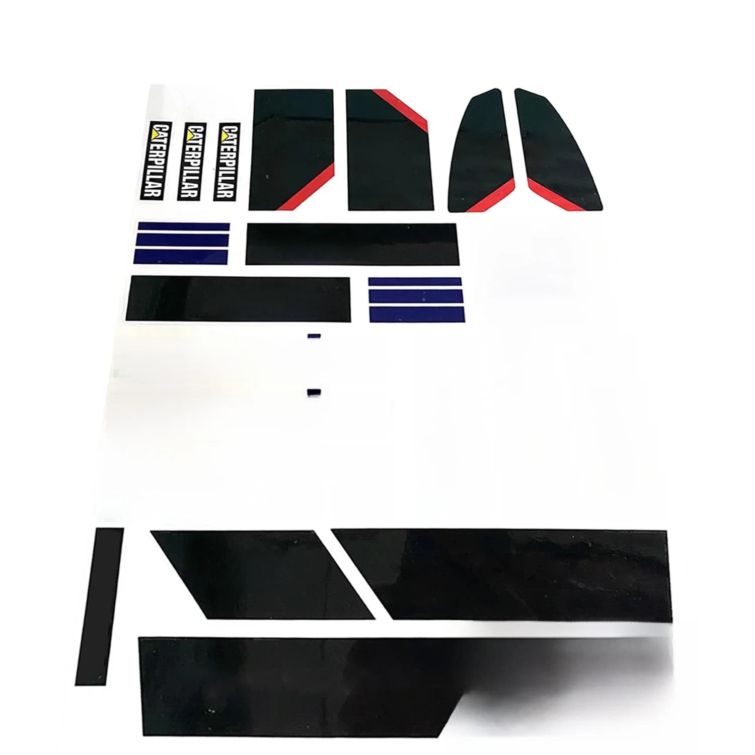 Autocollant décoratif trois-en-un pour pelle, modèle de véhicule de Construction, chargeur, 1/14